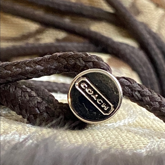 Coach Laurlyn Q139 Leather Winter Boots Patchwork โCโsโ Quilted. Zip Up. Sz. 9 M - Picture 11 of 17